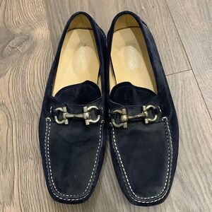 Salvatore Ferragamo Suede Loafers